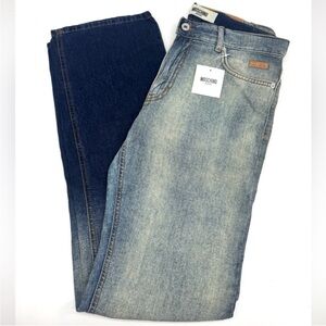Women's Moschino Stretch Straight Leg Jeans With Love - Size 32W